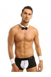 Alvivi Sexy-Homme Sissy-String De Sailor Boxer Sexy Cosplay Marine Uniforme Costume Tenues Lingerie Érotique Vêtement De Nuit
