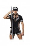 Uniforme De Police Pour Hommes Sexy Tempt Bar Pour Hommes Nightclub Costumes De Jeu De Rôle Sous-vêtements Sexy Avec Ceinture