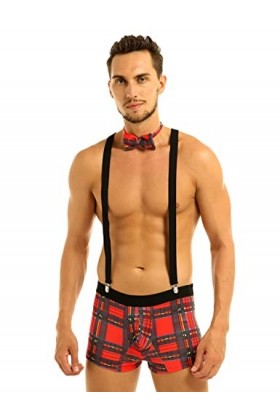 Alvivi Sexy-Homme Sissy-String De Sailor Boxer Sexy Cosplay Marine Uniforme Costume Tenues Lingerie Érotique Vêtement De Nuit