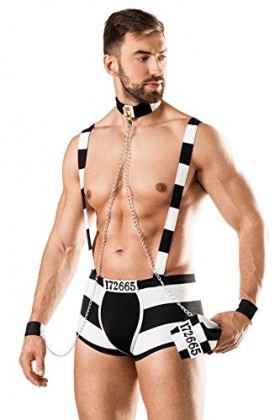 Saresia Costume Prisoner Noir/Blanc