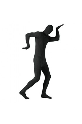 Zebery Costume complet pour homme en élasthanne, costume dHalloween et de costumade