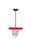 OLIns Hommes Sexy Collared Bow Tie Bodysuit Thong Butler Teddy Nightclub Costumes De Jeu De Rôle Color:Red,Size:One Size 