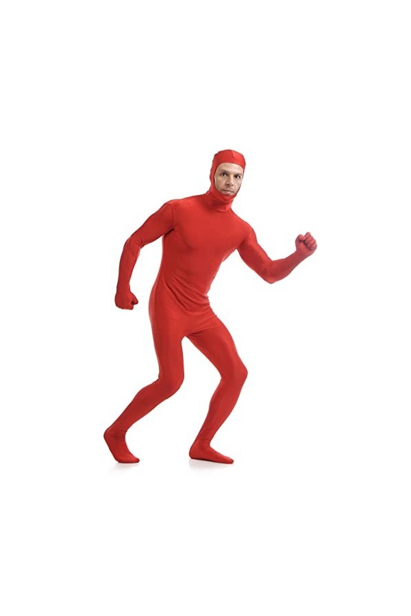 KYZTMHC Hommes Zentai Lycra Combinaison Adultes Body Costume Halloween Costume De Déguisement Complet Du Corps Unitard Vêteme