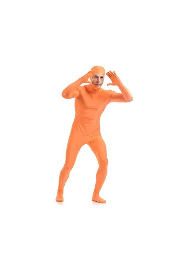 KYZTMHC Hommes Zentai Lycra Combinaison Adultes Body Costume Halloween Costume De Déguisement Complet Du Corps Unitard Vêteme