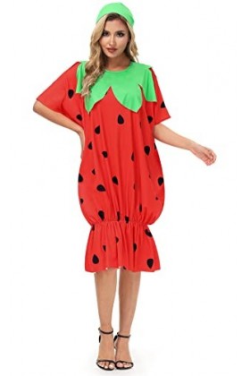 For G and PL Costume de fraise pour homme et femme - Taille XL