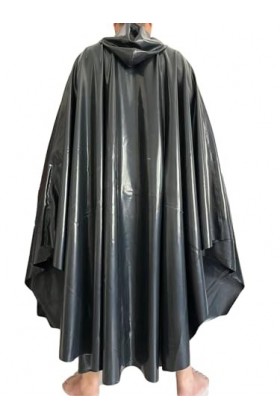 AZRLZP Accessoire Sexy en Latex pour hommes et femmes, Costume de Cosplay, longue cape, imperméable multifonction