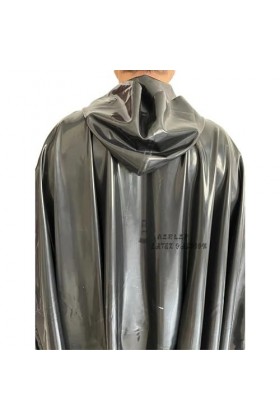 AZRLZP Accessoire Sexy en Latex pour hommes et femmes, Costume de Cosplay, longue cape, imperméable multifonction