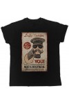 Lady Tickler Need A Moustache T-Shirt T-Shirt Unisex Black Mens Tees XL