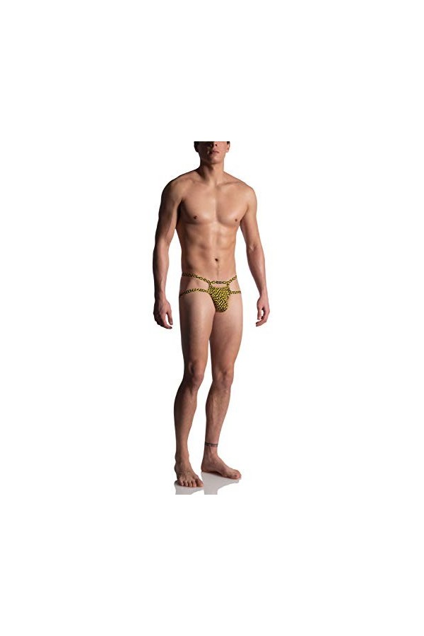 MANstore Ultra Jock sous-vêtement, Black, Medium Homme