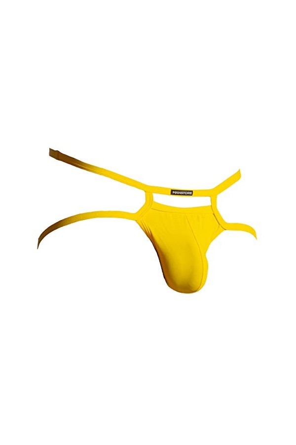 MANstore Ultra Jock sous-vêtement, Black, Medium Homme