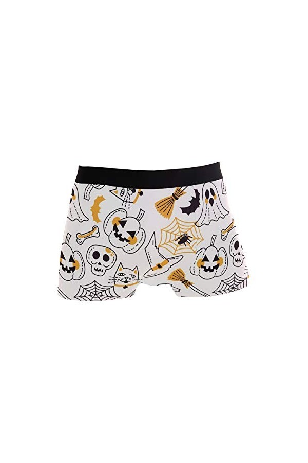Hengpai Boxer pour homme avec imprimé en os Motif chien - multicolore - Medium