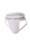 Bike Jock Vintage Original Numéro 10&nbsp;Suspensoir Blanc Taille M