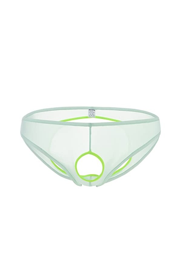 ZUOLAIYIN Sac pour homme Slip Sexy Sous-vêtements Bulge Pouch Slips Nylon Hipster Stretch Hommes Sous-vêtements Poche Avant T