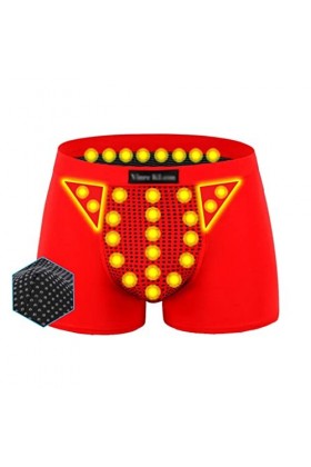 Soins De Santé Pour Hommes - Sous-vêtements Thérapie Magnétique Caleçon U-Pouch Pantalon Intérieur Améliorant La Puissance Ma