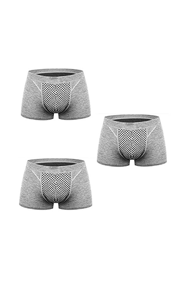 XSION Sous-vêtements Énergétiques Pour Hommes Thérapie Magnétique Slips De Soins De Santé Pantalons Intérieurs Confortables A