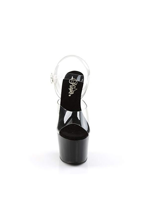 Pleaser ADORE-708 CLR/Blk UK 11 EU 44 
