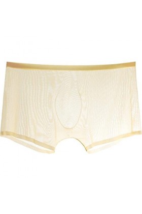 FREVA sous-vêtements Boxers Caleçons Slips Strings Hommes sous-vêtements Boxer Transparent Bulge Ice Silk Voir à Travers Les 