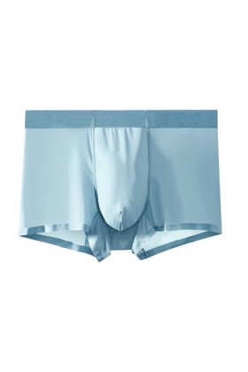 NAZARR Summer Men Ice Silk Underwear Boxer Brief Color : 3PCS E, Size : 3PCS_70-80KG 