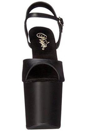 Pleaser TABOO-709 Blk Faux Leather/Blk Matte UK 4 EU 37 