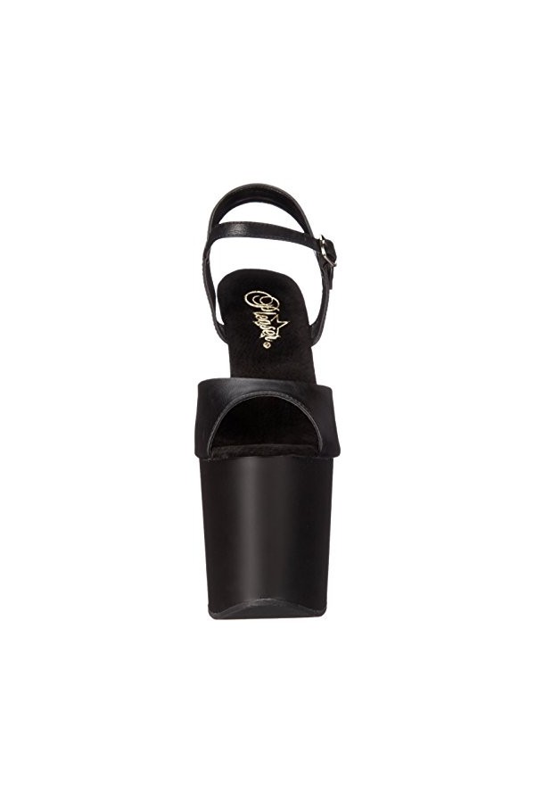 Pleaser TABOO-709 Blk Faux Leather/Blk Matte UK 4 EU 37 