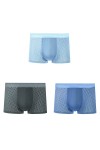 NAZARR Summer Men Underwear sous-caissier Transparent Transparent Mesh Mesh Breftwear Sède à séchage Rapide Briefes de Boxer 