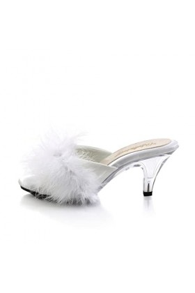 Pleaser Belle-301F Sandales pour femme Blanc Pointure 38