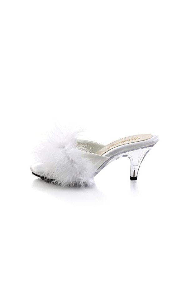 Pleaser Belle-301F Sandales pour femme Blanc Pointure 38