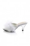Pleaser Belle-301F Sandales pour femme Blanc Pointure 38