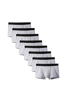 Men Boxer Black Mens Pantes Sous-vêtements respirant Sexy Male Boxer Sous-Ponts solides confortables sous-vêtements Men Boxer