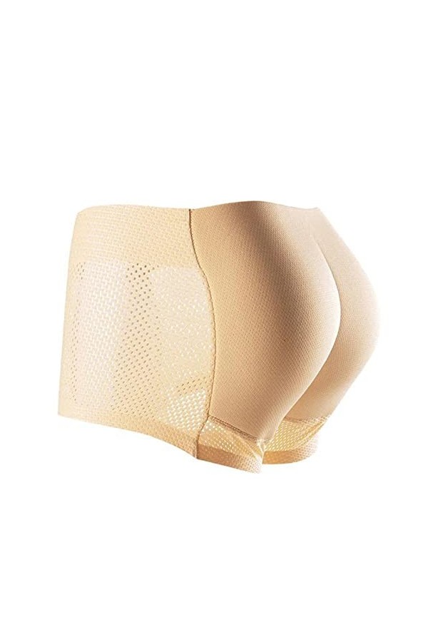 Faux Fesses Hanche mais Pad sous-Vêtements Sexy Hommes Boxer Séduisant sans Couture Push Up Éponge Rembourré Culotte Coton Cu