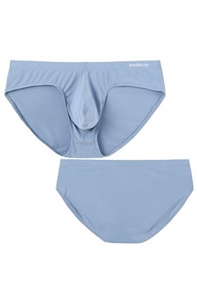 ZUOLAIYIN Sac pour homme Slip Sexy Sous-vêtements Bulge Pouch Slips Nylon Hipster Stretch Hommes Sous-vêtements Poche Avant T