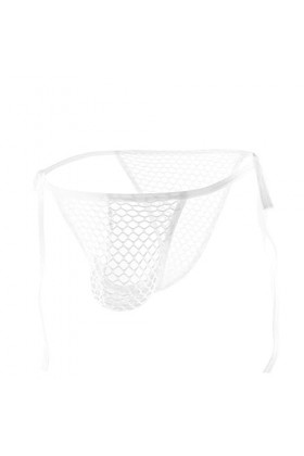 Hommes Slips Nouvelle Ceinture Fine Européenne Américaine Maille Gays Poche Convexe sous-Vêtements Sexy Slips Drôles À Lacets