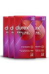 Durex FEELING EXTRA - 20 Préservatifs Homme Fins et Extra Lubrifiés