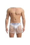 UIWFJEH G-s Sexy pour Hommes Vêtements Sissy pour Hommes sous-vêtements pour Hommes Shorts Sexy Transparents Érotiques,Noir,M
