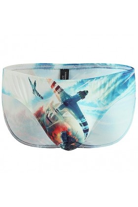 UIWFJEH Culotte Sexy Sissy Homme Lingerie Sexy pour Hommes Culotte en Soie De Glace pour Hommes Respirante, Cool Taille Basse