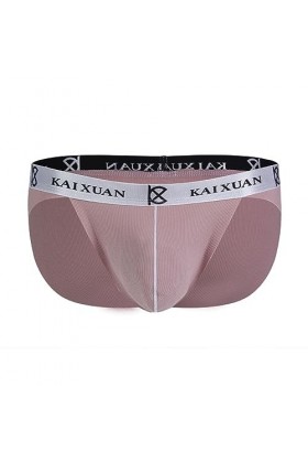 UIWFJEH G-s Sexy pour Hommes Vêtements Sissy pour Hommes sous-vêtements pour Hommes Couleur Unie Taille Basse Sexy Triangle B