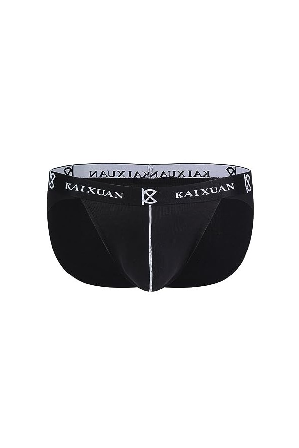 UIWFJEH G-s Sexy pour Hommes Vêtements Sissy pour Hommes sous-vêtements pour Hommes Couleur Unie Taille Basse Sexy Triangle B