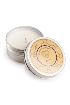 Lumunu by Venize Deluxe Aroma Bougie de massage Réchauffant le cœur, cire de massage soignante parfumée à base dhuiles natur
