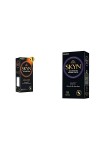 Skyn King Size large : Lot de 20 Préservatifs Extra large, sans latex Skynfeel pour Hommes / Fins, Forme Droite, Lisse, Diamè