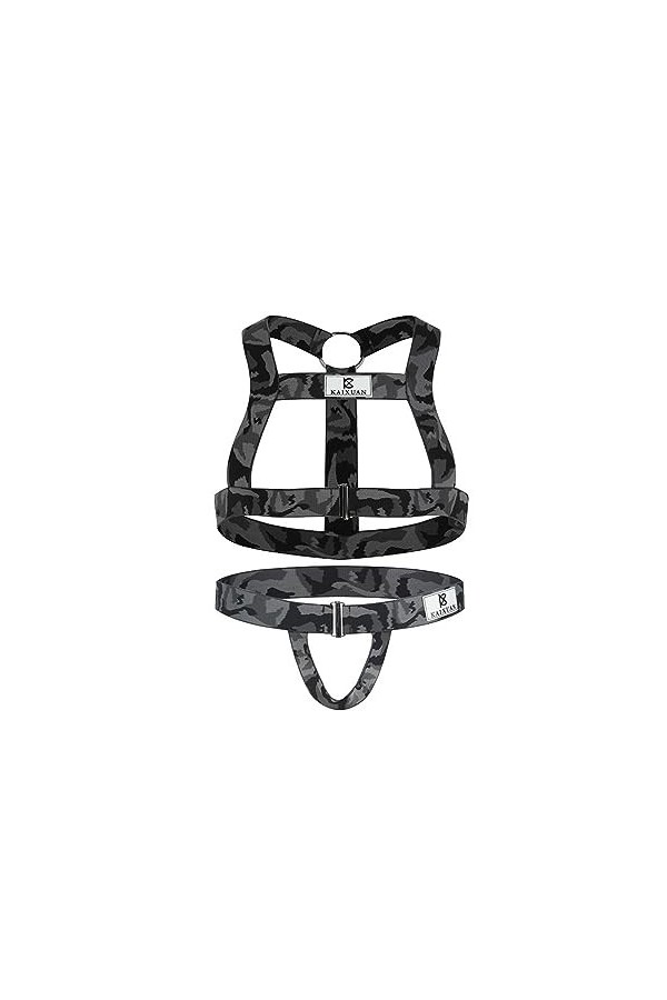 UIWFJEH Slips de sous-vêtements pour Hommes Mankini pour Homme Sangle De Poitrine pour Hommes avec Sangle Dépaule Et Ensembl