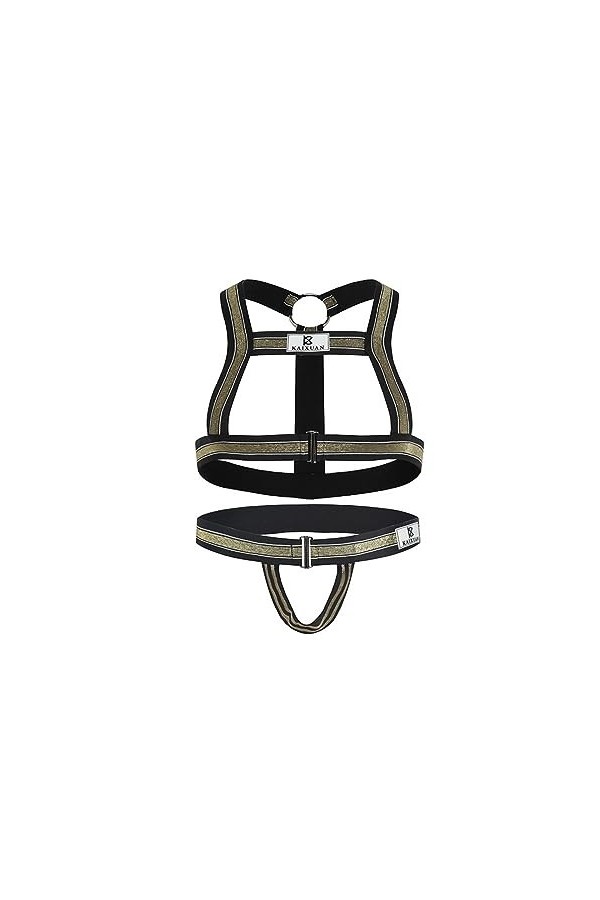 UIWFJEH Slips de sous-vêtements pour Hommes Mankini pour Homme Sangle De Poitrine pour Hommes avec Sangle Dépaule Et Ensembl