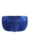 UIWFJEH Sangle Jock pour Homme Hommes de Briefs Slips pour Hommes Slips pour Hommes Respirant Pantalon Head Sexy,Noir,L