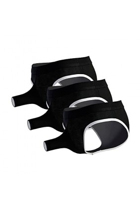 JEShifangjiusu String éRotique en Modal pour Hommes sous-VêTements Respirants Sexy Slip Extensible Doux Jaune 5PC,M 