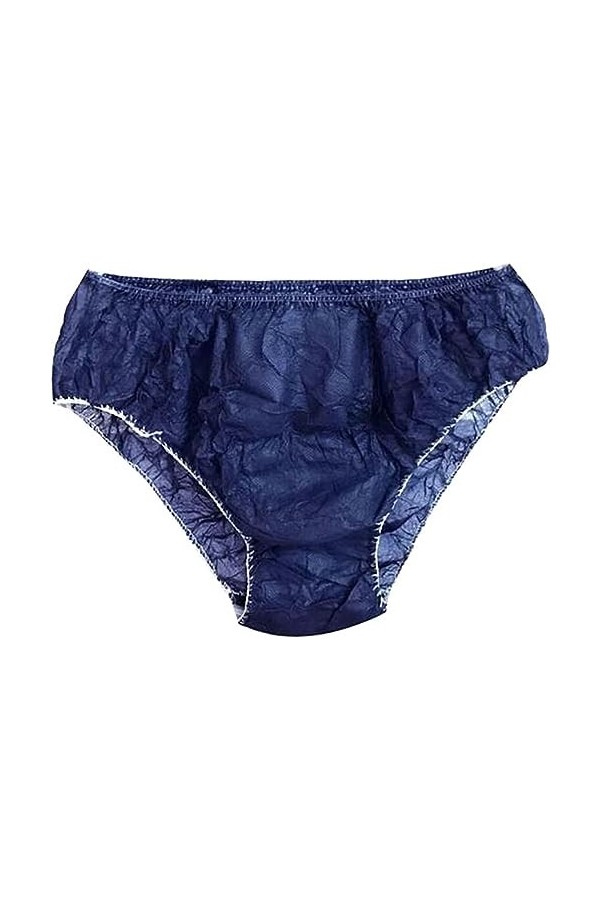 Usage quotidien 50pcs sous-vêtements tissés jetables, culottes en tissu non tissé, sous-vêtements respirants, emballés indépe