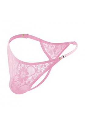 Sous-vêtements sexy pour homme - En dentelle - Respirant - Avec ouverture des deux côtés - Sous-vêtement rétro pour homme, No