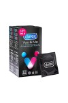 Durex YOU & ME - 10 Préservatifs - Retardant et Stimulant