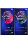 Durex YOU & ME - 10 Préservatifs - Retardant et Stimulant
