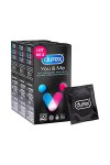 Durex YOU & ME - 10 Préservatifs - Retardant et Stimulant