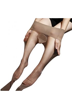 Lingerie Homme Sexy Hot Hommes doux glace soie bout fermé collants extensible mince collants bonneterie bas Legging pantalon 