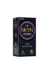 Skyn Elite : Lot de 20 Préservatifs sans latex Skynfeel pour Homme / Taille Régulière, Ultra-Fins et Doux, Forme Droite et Li